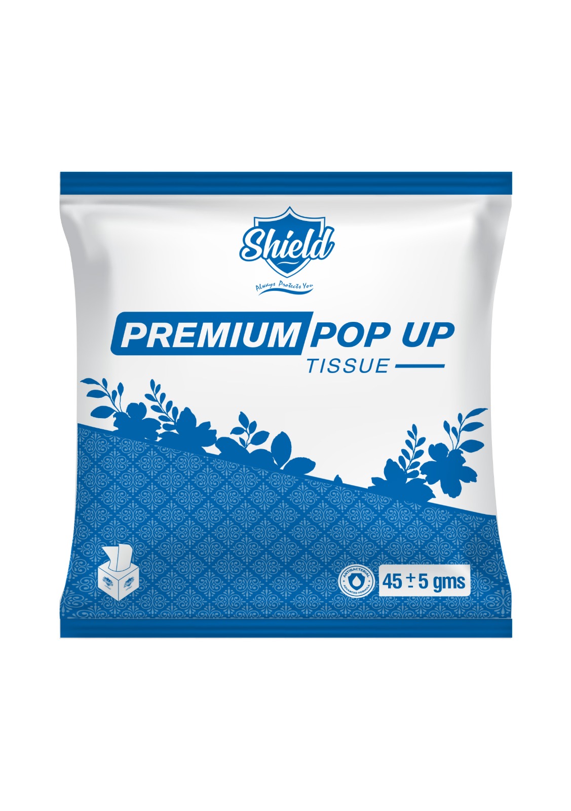 Shield Pop-Up Facial Tissues